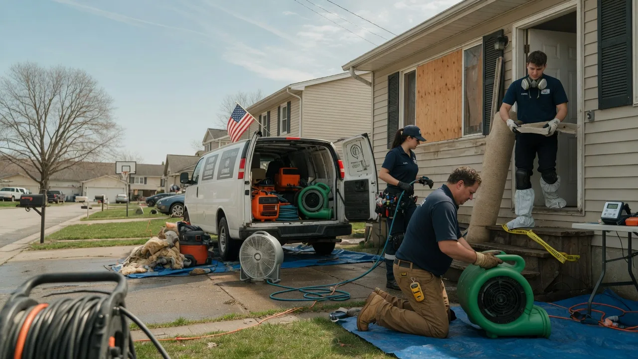 Water Damage Restoration in Saint Germain, WI near me